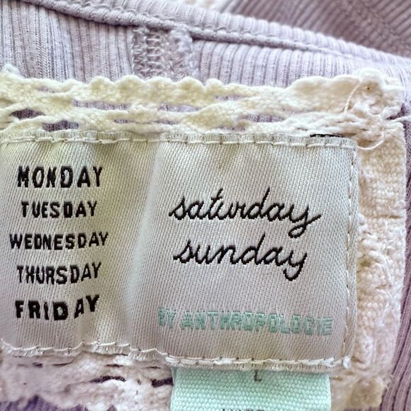 Anthropologie Saturday Sunday Thorpe Casual Jumpsuit Adjust Sleeveless Romper L - Picture 8 of 16